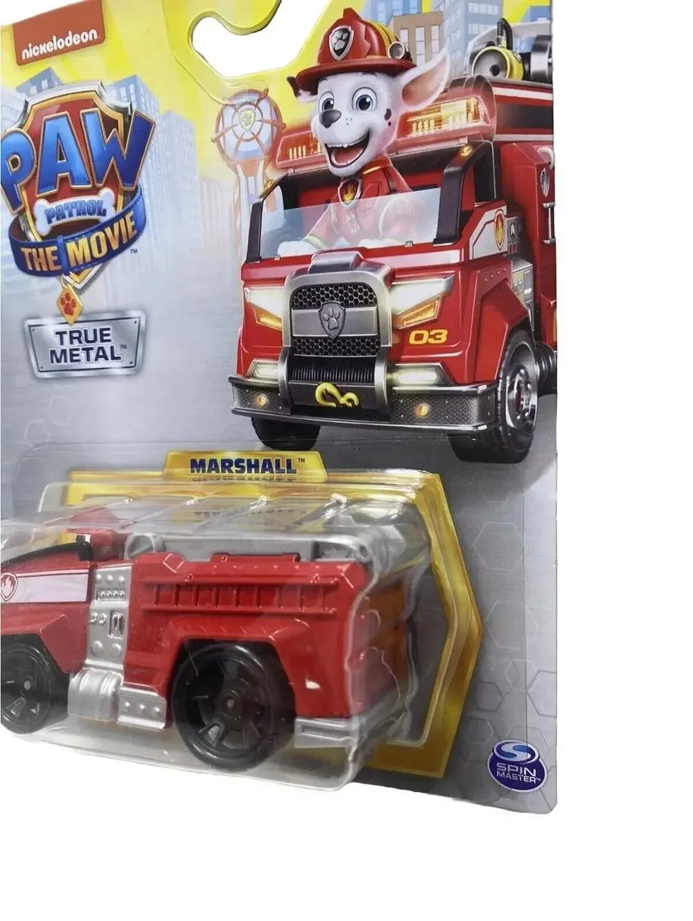 PAW PATROL The Movie True Metal Marshall Vehicle - NEW Marshall